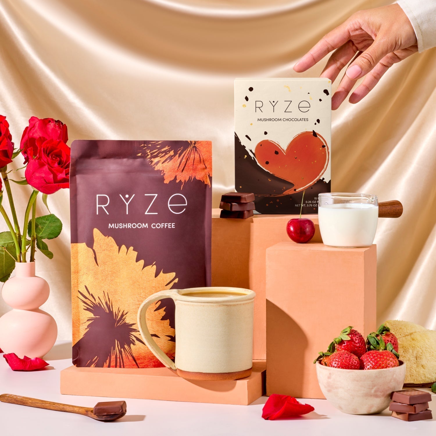 Revitalized Energy Bundle (Coffee + Chocolates) L4 bX