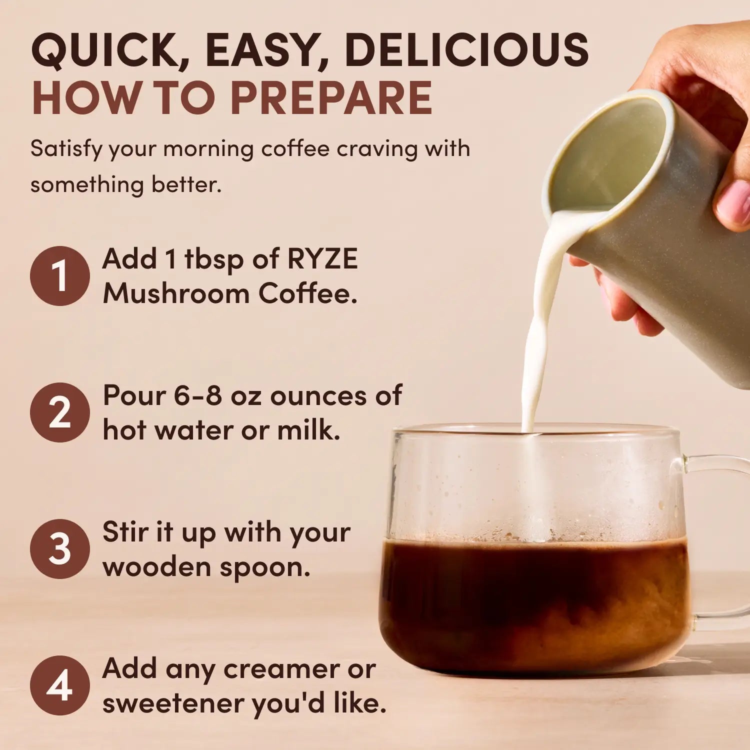 Mushroom Coffee Ritual Set W5 Hq
