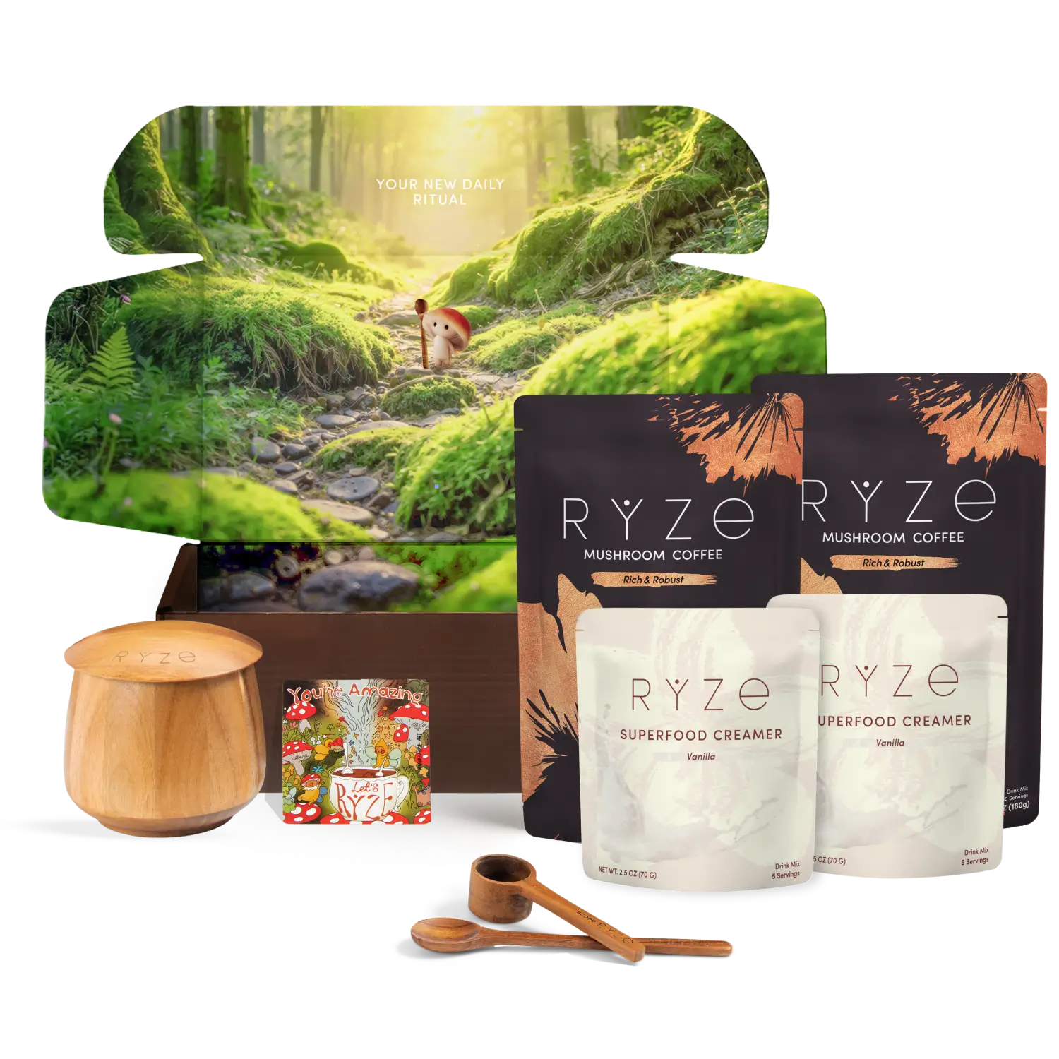 Dark Roast Ritual Set 3 Month Plan L7 0l