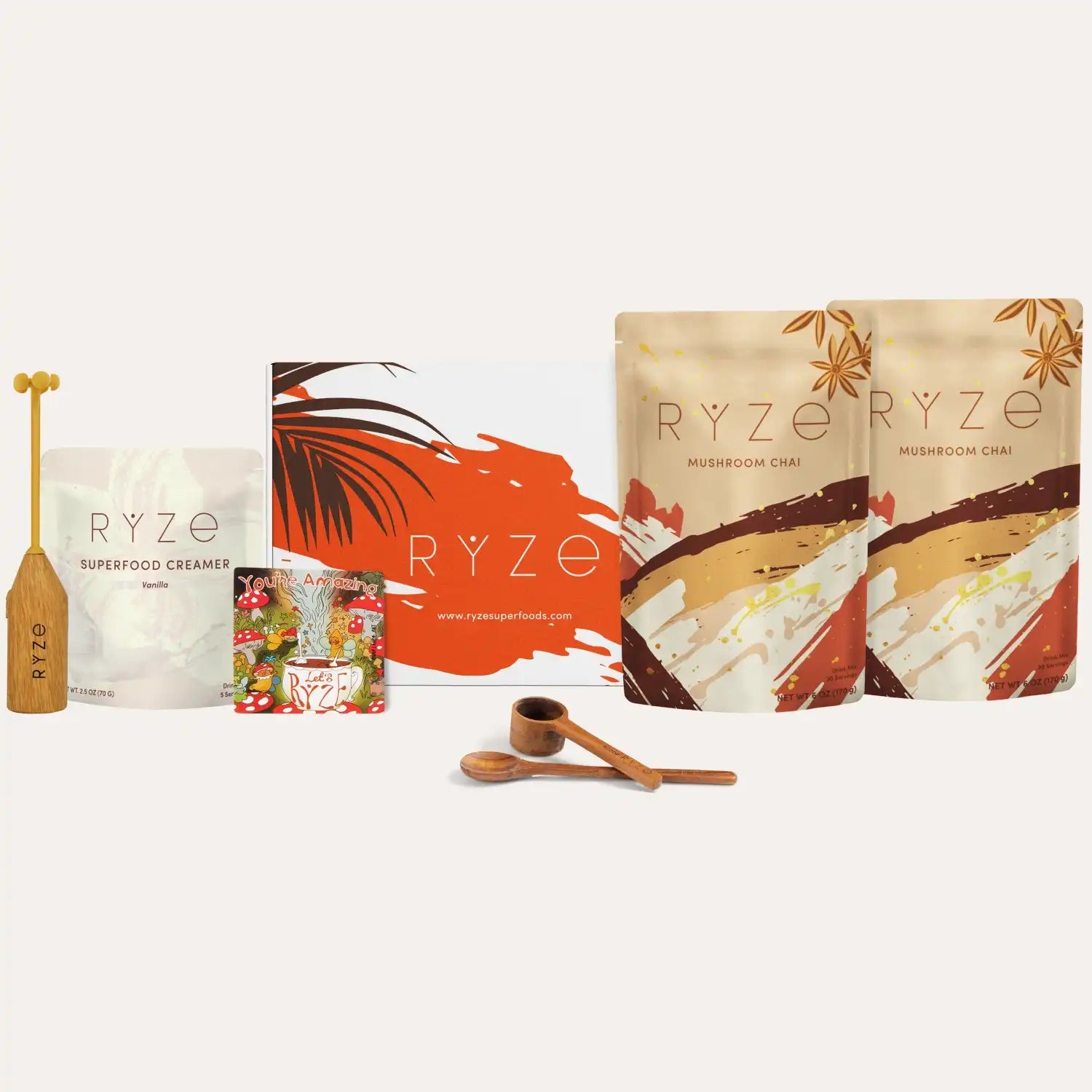 Mushroom Chai Starter Kit (40 Servings) K8 b4