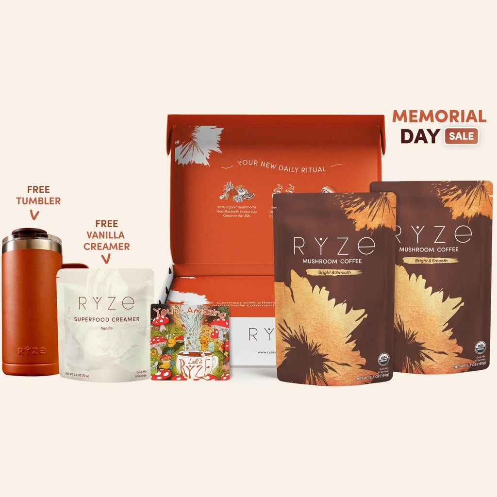 Mushroom Coffee Starter Kit 60 Serving D2 GT