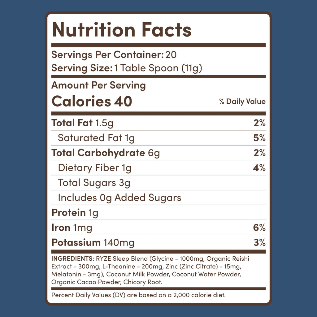 Mushroom Hot Cocoa — Organic Instant Cocoa with L-Theanine & Melatonin, 20 Servings T4 op
