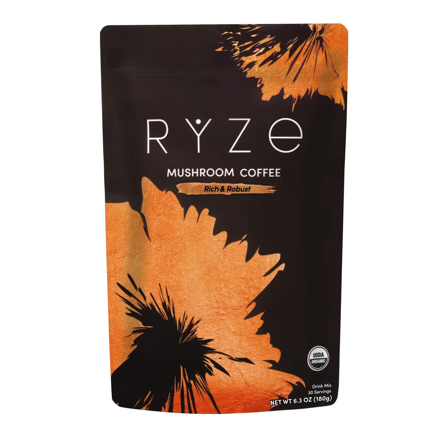 Mushroom Coffee Dark Roast: 30 Servings M3 qh