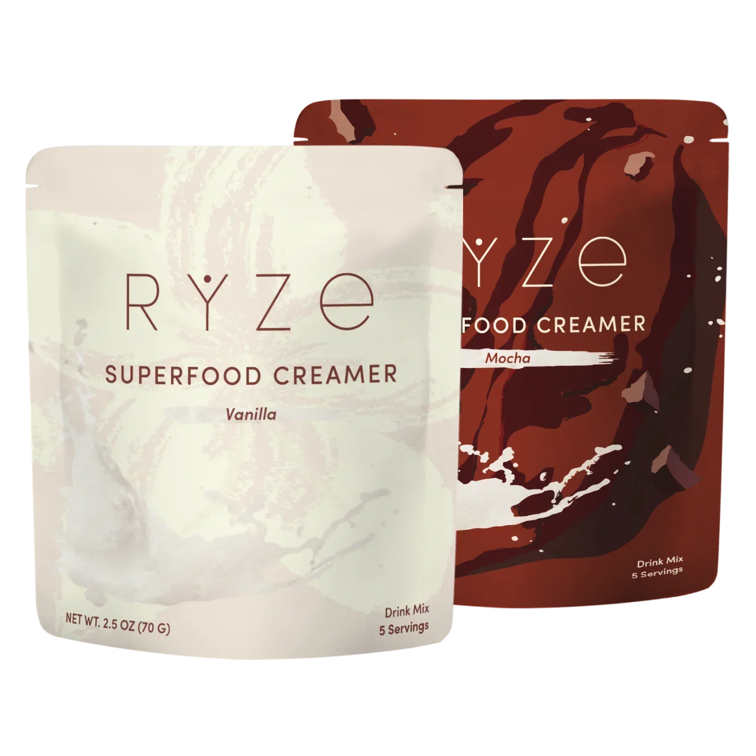 Vanilla + Mocha Superfood Creamer E4 jG