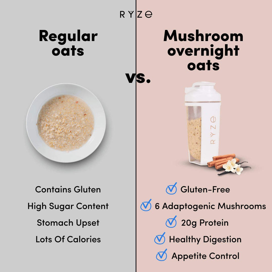 Mushroom Overnight Oats Pack (14 Servings) O4 pp