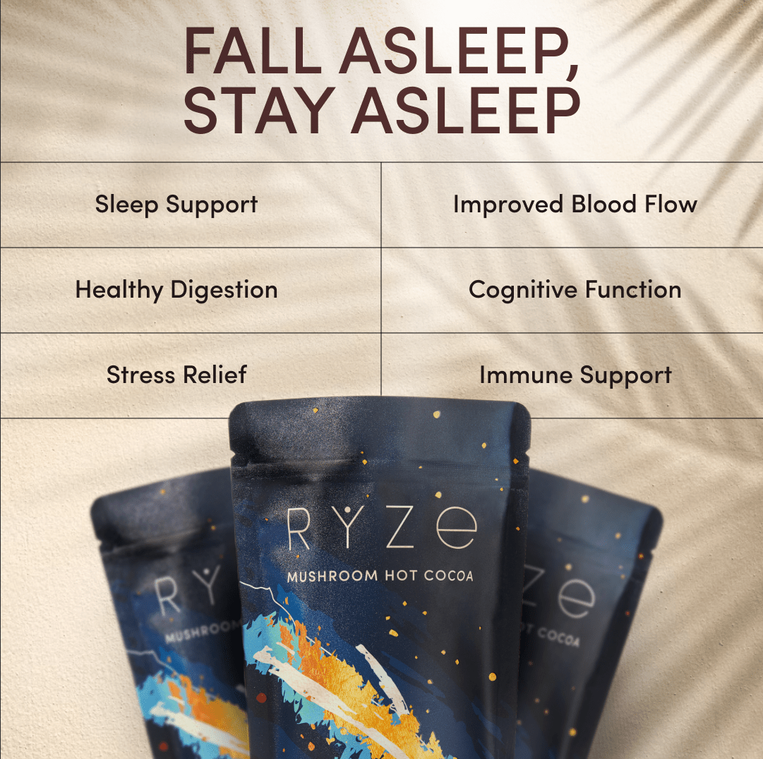 Hot Cocoa - with 6 Sleep Superfoods to Help Fall Asleep and Stay Asleep X1 ZX